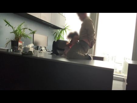hubby at work
